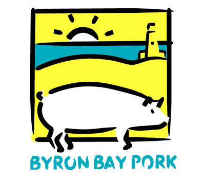 Byron Bay Pork logo design