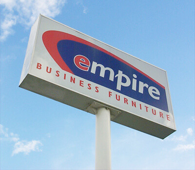 Empire Furniture pylon design