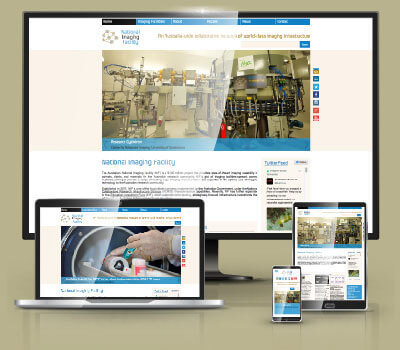 National Imaging Facility WordPress website design