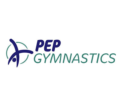 Pep Gymnastics logo design